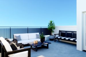 PLAN 1 - Cool Package - Roof Deck