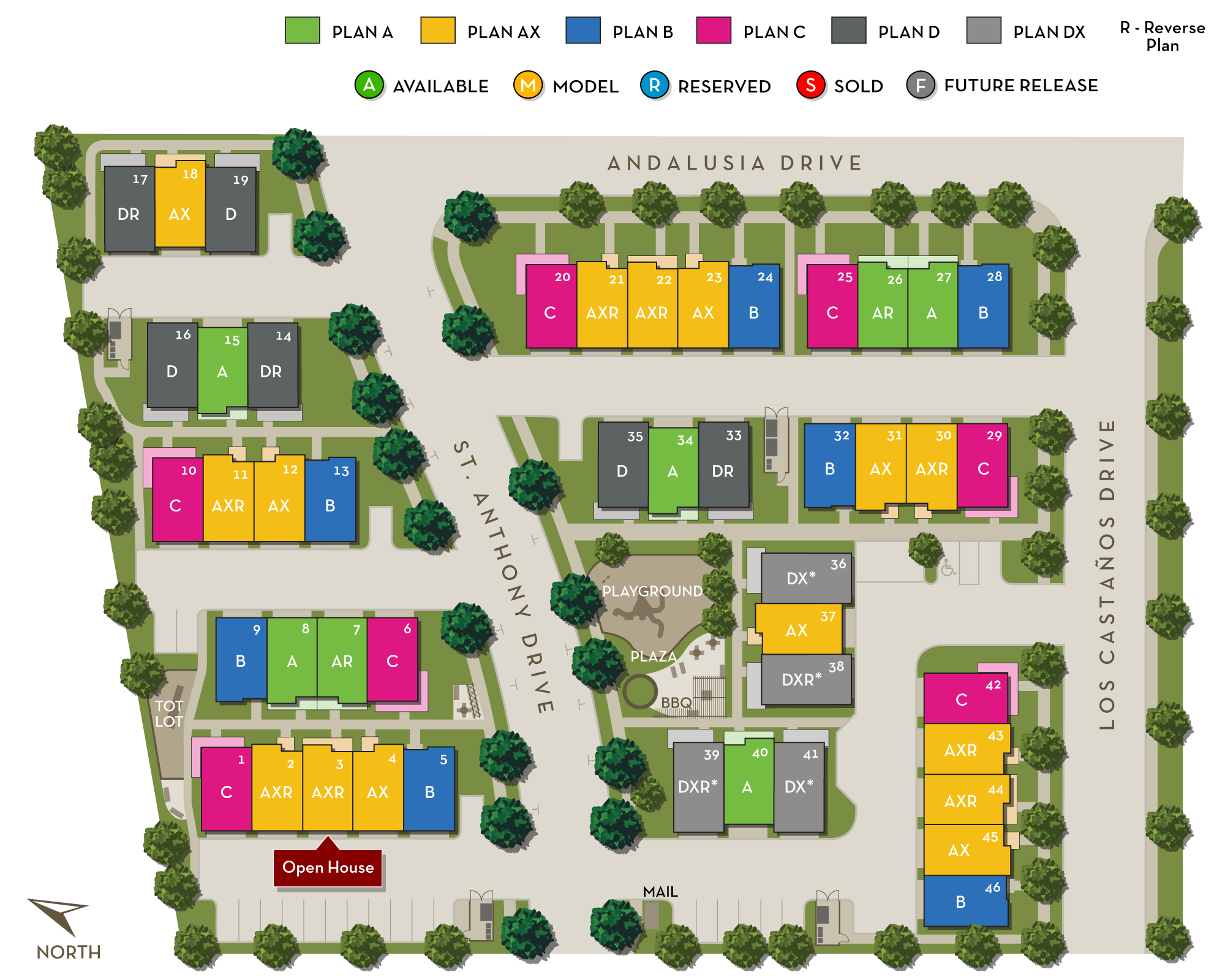 Andalusia Site Plan