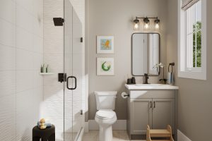 Plan 1 - Secondary Bath