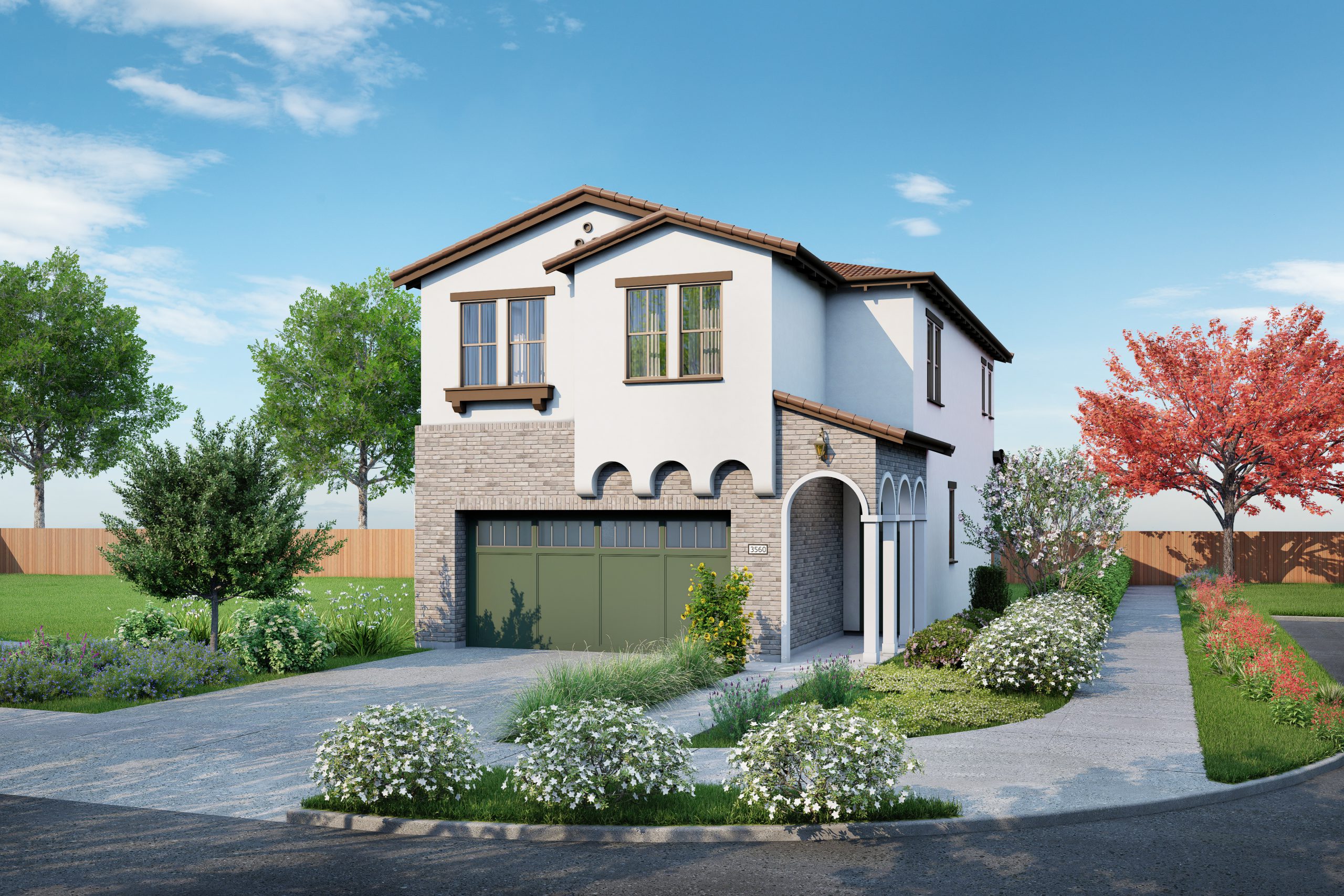 Cayman - Plan 1B Rendering